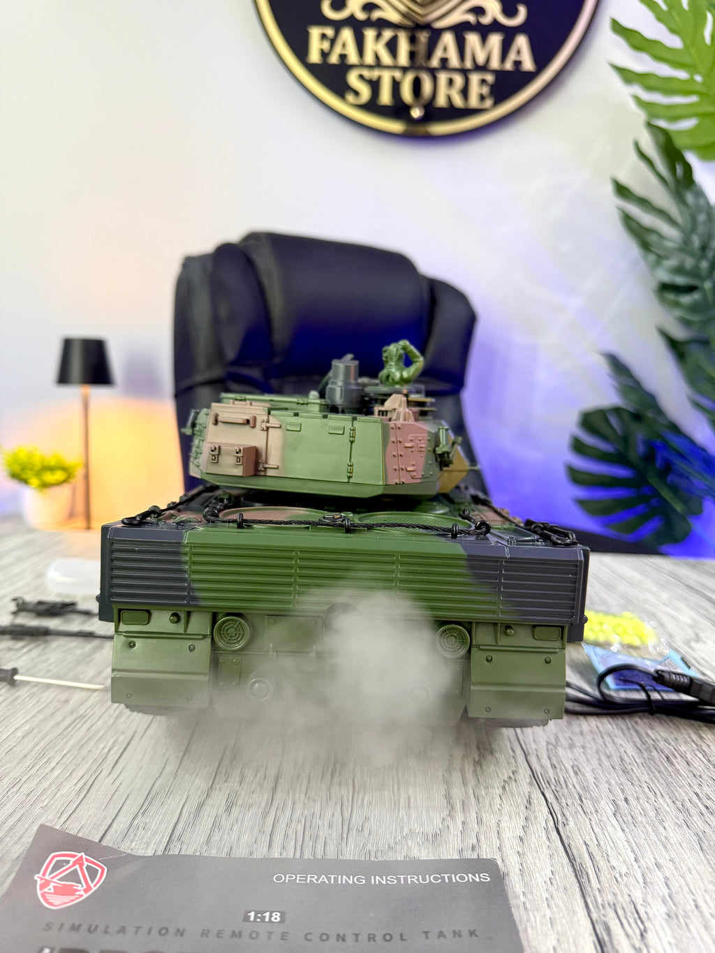 دبابة تحكم عن بعد – Brother Tank 1:18 | The Lord Fights Tank
